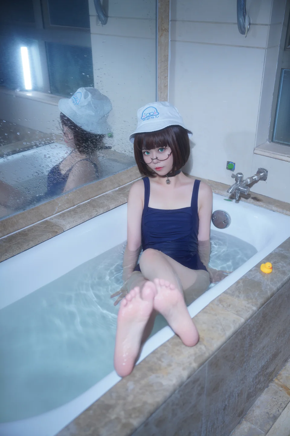 洛城雪 - No.001 浴缸死库水 [39P,1V-967MB] tg@simisebaisi 【丝足阁】003.webp